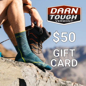 $50 Gift Card to Darn Tough Socks